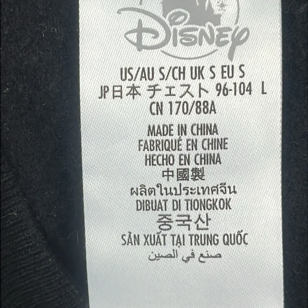 Walt Disney World‎ Unisex Black Crewneck Mickey Mouse Sweatshirt SZ S